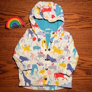 Mini Boden Animal Rain Jacket